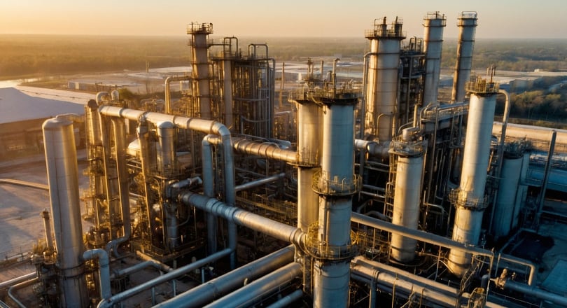 petrochemical ai image